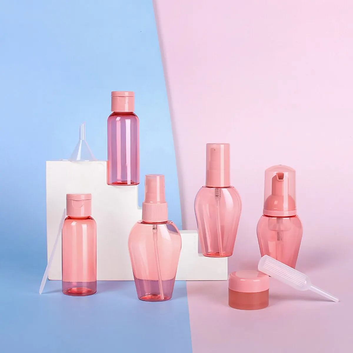 10pcs Leak-Proof Travel Toiletry Kit