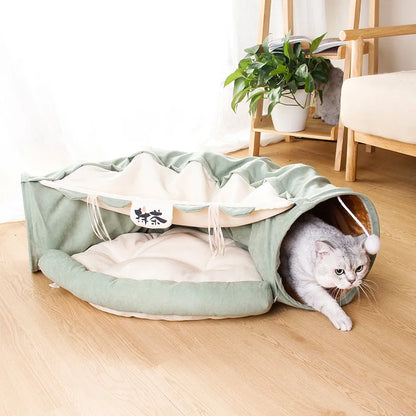 Cat Tunnel Bed