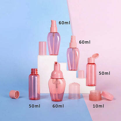 10pcs Leak-Proof Travel Toiletry Kit