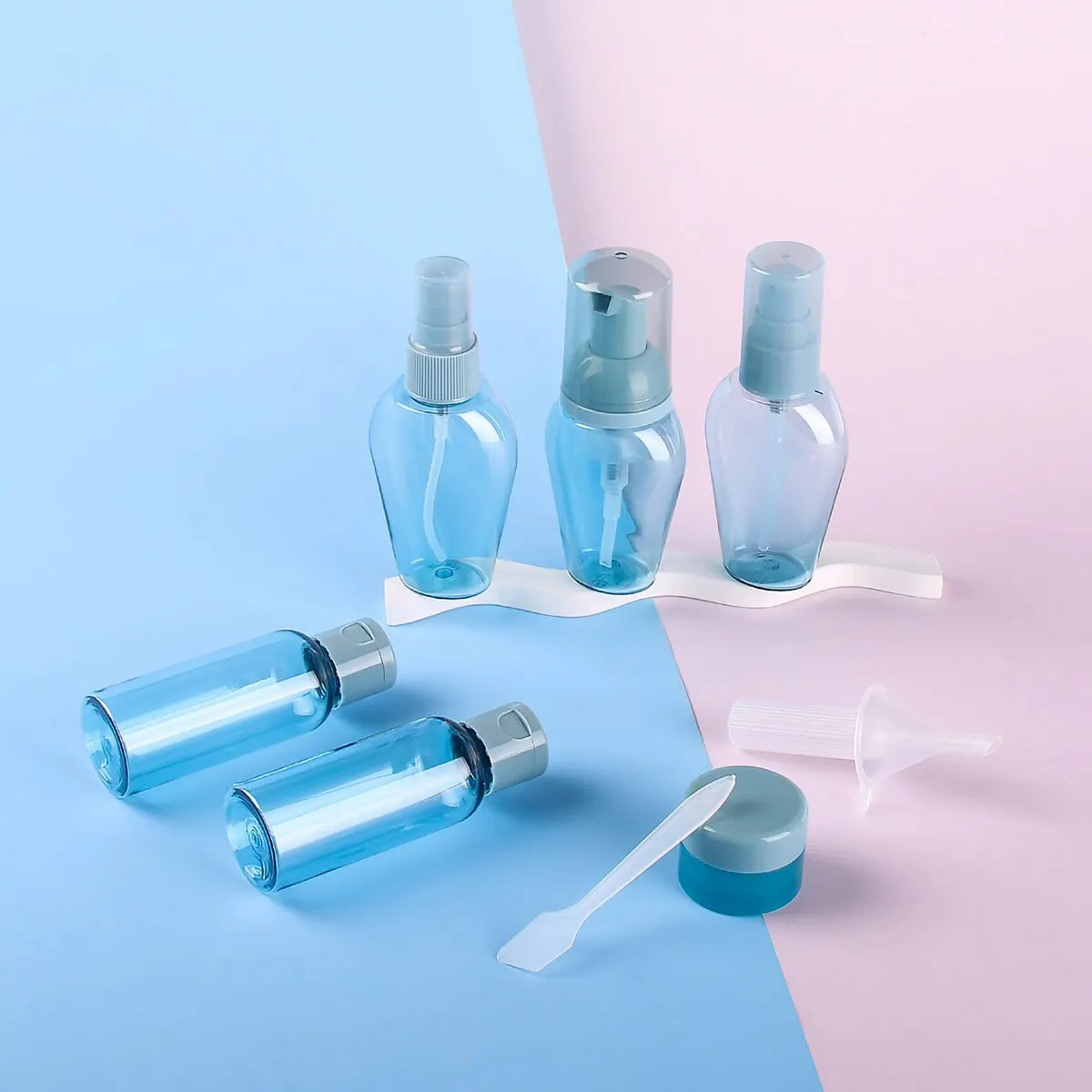 10pcs Leak-Proof Travel Toiletry Kit