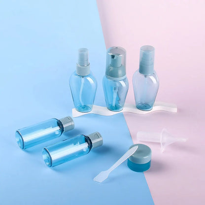 10pcs Leak-Proof Travel Toiletry Kit